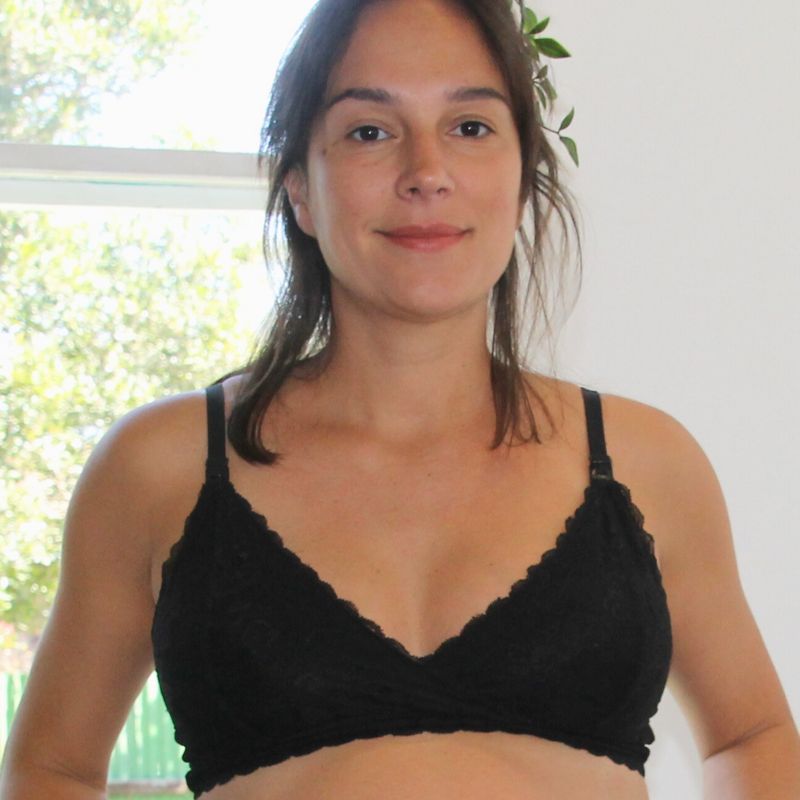 Lace Breastfeeding Bralette